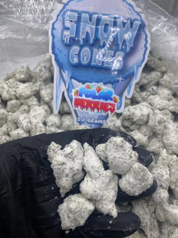 Snow Cones Polar Berries For sale in stock now, Buy Exotic Snow Caps Smalls available for sale at best discount prices, Exotic Snow Caps weed for sale